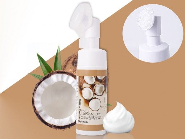 Mousse facial foam with coconut extract Million Pauline 150 ml